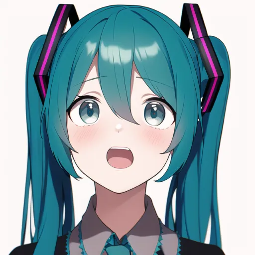 surprised hatsune miku masterpiece detailed s 2794674670
