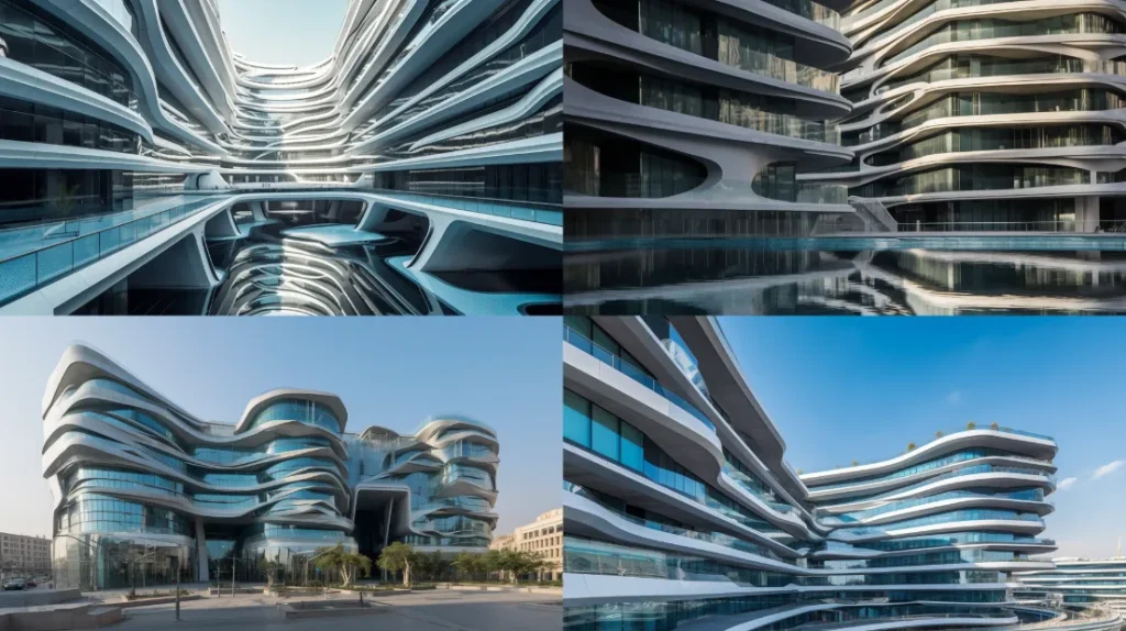 Zaha Hadid shopping mall