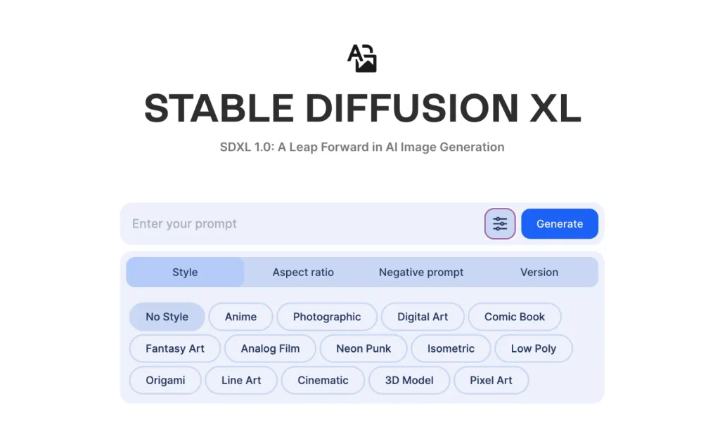 Using SDXL with Clipdrop.co.